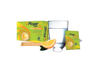 Flogar  c 600 con vitamina c 14 bustine gusto arancia