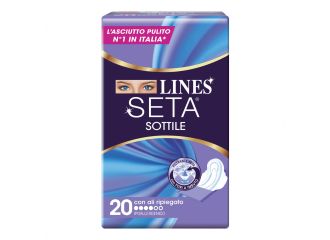 Lines seta sottile con ali x 20 pezzi