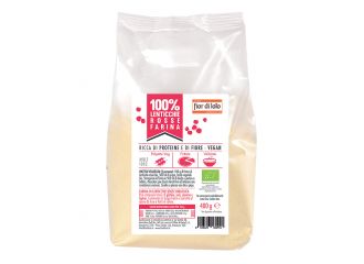 Fior di loto farina di lenticchie rosse bio 400 g