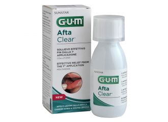 Gum aftaclear rinse 120 ml collutorio