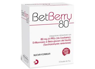 Betberry 80 10 bustine