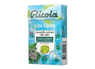 Ricola erbe alpine senza zucchero 50 g