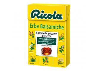 Ricola erbe balsamiche senza zucchero 50 g