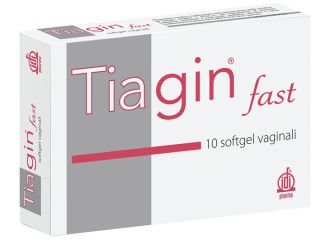 Tiagin fast 10 soft gel capsule vaginali 10 pezzi