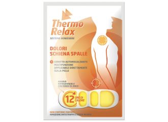 Thermorelax cerotto autoriscaldante dolore schiena/spalle 1 pezzo