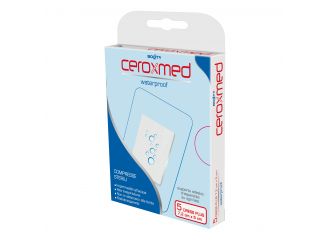 Ceroxmed waterproof silver 50 x 72 mm 5 pezzi