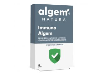Immuno algem 30 capsule vegetali da 400 mg