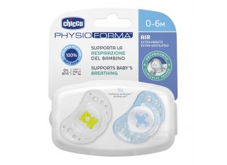 Chicco succh.air silic.boy  0-6m+ 2pz
