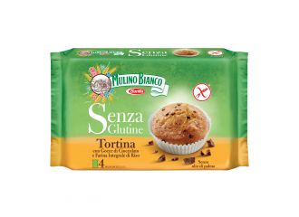 Mulino bianco tortina con farina integrale di riso e gocce di cioccolato 140 g
