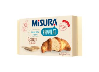 Misura cornetti privolat classico senza olio di palma 240 g