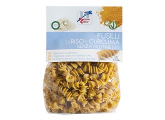 Fusilli riso e curcuma senza glutine bio 250 g