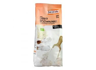 Farina riso impalpabile senza glutine bio 375 g