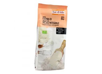 Farina riso integrale senza glutine bio 375 g