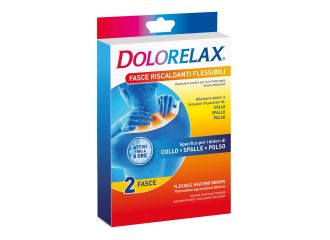 Fascia riscaldante sagomata dolorelax 2 pezzi