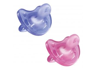 Chicco gommotto in silicone girl 16-36 mesi 2 pezzi