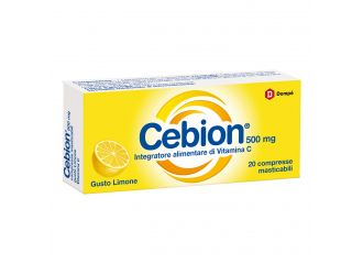 Cebion masticabile limone vitamina c 500 mg 20 compresse