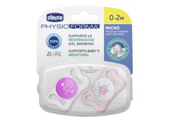 Chicco succhietto micro grl 0-2 mesi 2 pezzi