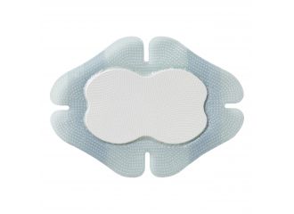 Medicazione biatain in schiuma di poliuretano con bordo adesivo in silicone per sacro 15x19 cm 5 pezzi