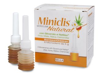 Miniclis natural md bb 6 pezzi