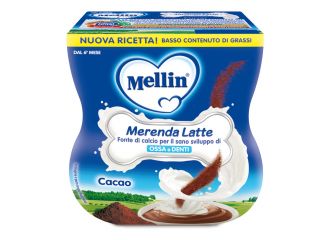 Mellin merenda latte cacao 2 x 100 g