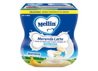 Mellin merenda latte banana 2 x 100 g