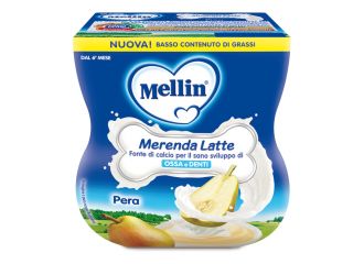 Mellin merenda latte pera 2 x 100 g