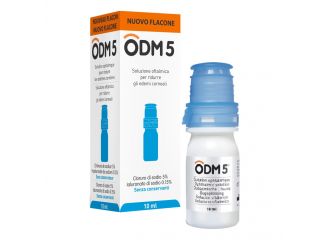 Odm5 soluzione oftalmica iperosmolare senza conservanti 10 ml