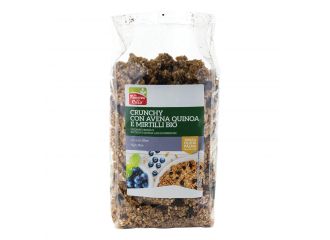 Crunchy con avena quinoa e mirtilli