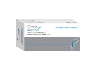 Icross gel monodose 15 oftioli