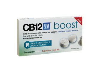 Cb12 boost eucalyptus white 10 chewing gum