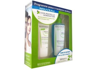 Sebium pack moussant 200 ml + global 30 ml