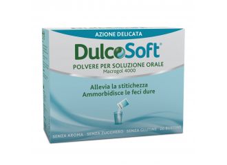 Dulcosoft polvere per soluzione orale 20 bustine