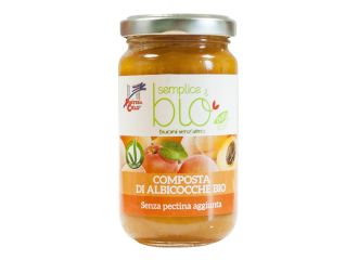 Semplice&bio composta di albicocca senza pectina 220 g