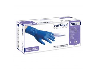 Guanti lattice senza polvere large 100 pezzi