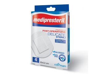 Medipresteril medicazioni post operatorie delicate 10 x 12 5 pezzi
