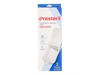 Medicazione post operatoria medipreseteril delicata tnt 10x30cm 3 pezzi