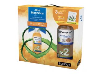 Zuccari aloevera2 aloe magnifica con edulcorante 1 litro
