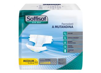 Soffisof air dry pannolino mutandina extra m 15 pezzi