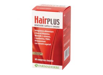 Hair plus 60 compresse 77 g