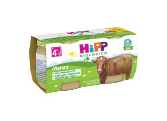 Hipp bio hipp bio omogeneizzato manzo 2x80 g
