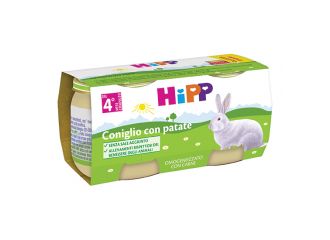 Hipp bio omogeneizzato coniglio con patate 2x80 g