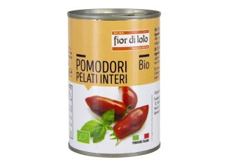 Pomodori pelati bio 400 g fior di loto
