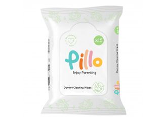 Pillo premium pulisci ciuccio 15 salviette