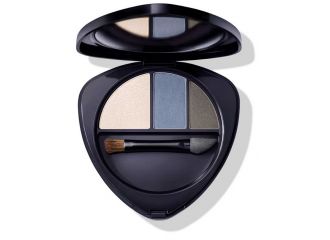 Dr hauschka mallow eyeshadow trio 01 sapphire 4,4 g