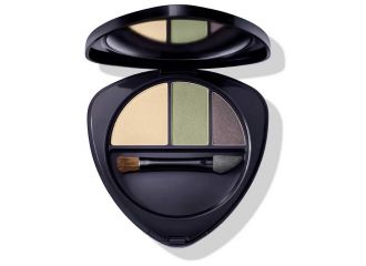 Dr hauschka mallow eyeshadow trio 02 jade  4,4 g