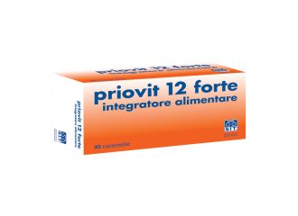 Priovit 12 forte 40 caramelle