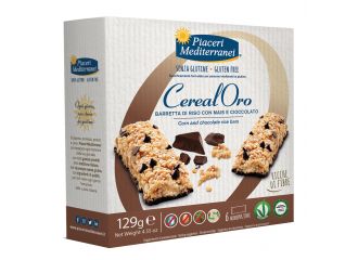 Piaceri mediterranei barretta di riso con mais e cioccolato 129 g