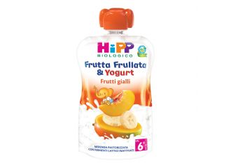 Hipp bio frutta frullata yogurt frutti gialli 90 g