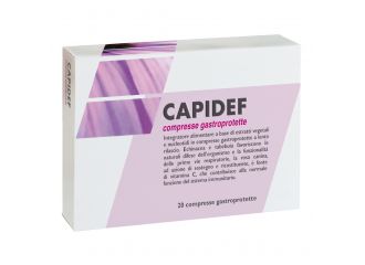 Capidef 20 compresse gastroprotette