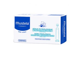Mustela soluzione fisiologica 20 fiale 5 ml monouso